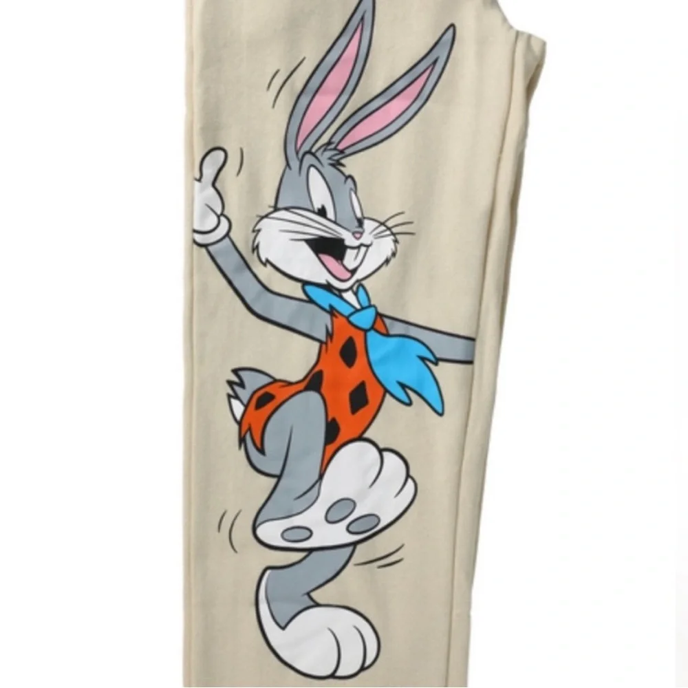 Yabba, Dabba Doo & Space Jam LOLA Tweety Bird Double Sided Sweatpants/ Joggers
